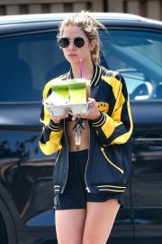 Ashley Benson in Shorts - Out and about in LA