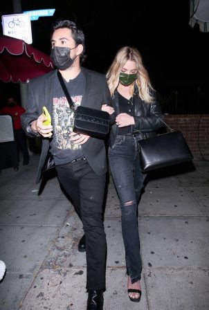 Ashley Benson - Leaves a night out at Delilah in West Hollywood