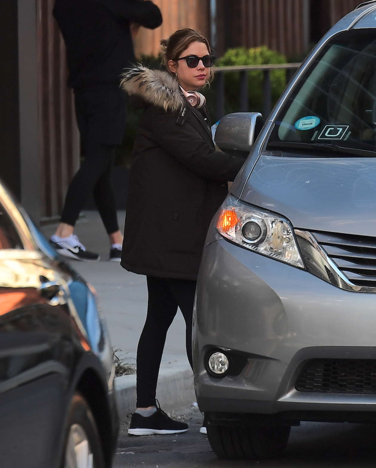 Ashley Benson - Leaves the Gym in NYC