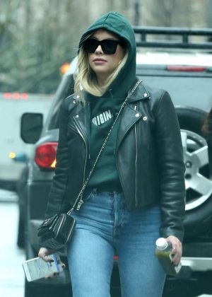 Ashley Benson  - Leaving Her Apartment in NYC