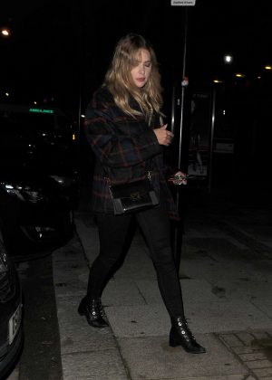 Ashley Benson - Night out at Chiltern Firehouse in Notting Hill