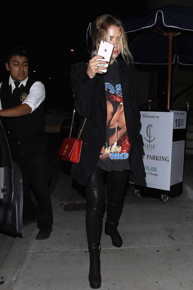 Ashley Benson Night Out in West Hollywood