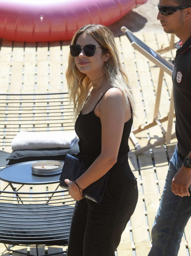 Ashley Benson - Out and about in Cannes