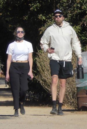 Ashley Benson - Out for a hike in the hills in Los Angeles
