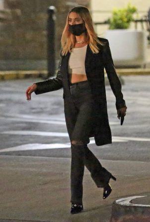 Ashley Benson - Out for dinner in Los Angeles