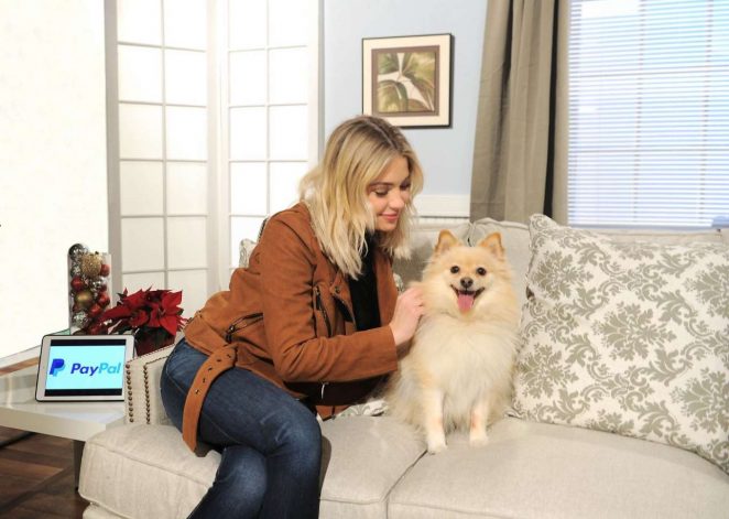 Ashley Benson - Promoting PayPal's #GivingTuesday Promotion in NY