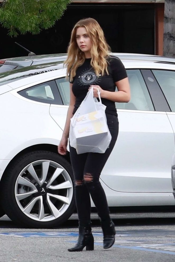 Ashley Benson -Spotted while out in Los Feliz - California