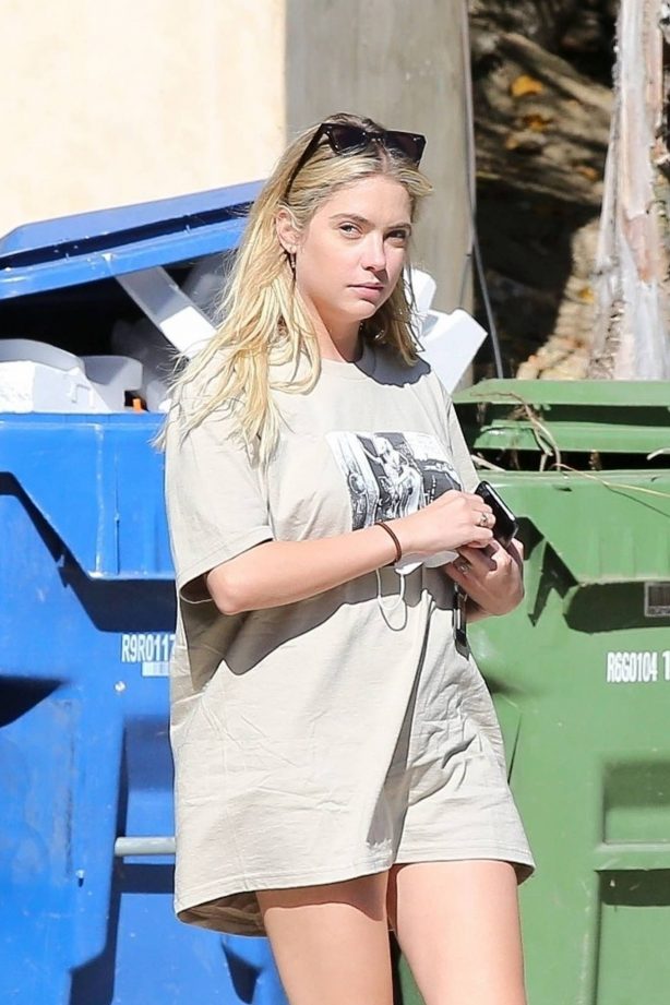 Ashley Benson - Spotted while out in Los Feliz