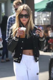 Ashley Benson - Stops at Starbucks in West Hollywood