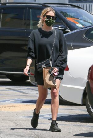 Ashley Benson - Stops by her local CVS Pharmacy in Beverly Hills