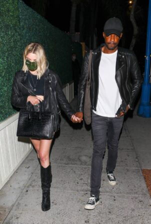 Ashley Benson - With a mystery man in Los Angeles