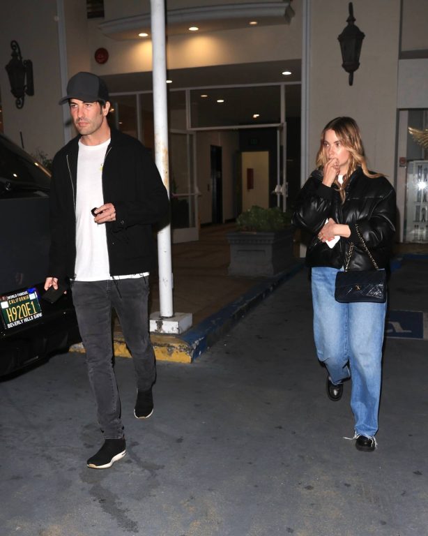 Ashley Benson - With husband Brandon Davis seen at Sushi Park in West Hollywood