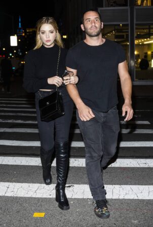 Ashley Benson - With Remi Franklin night out in New York City