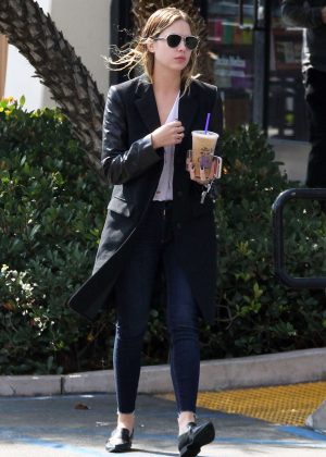 Ashley Benson - With Wet Hair out in LA