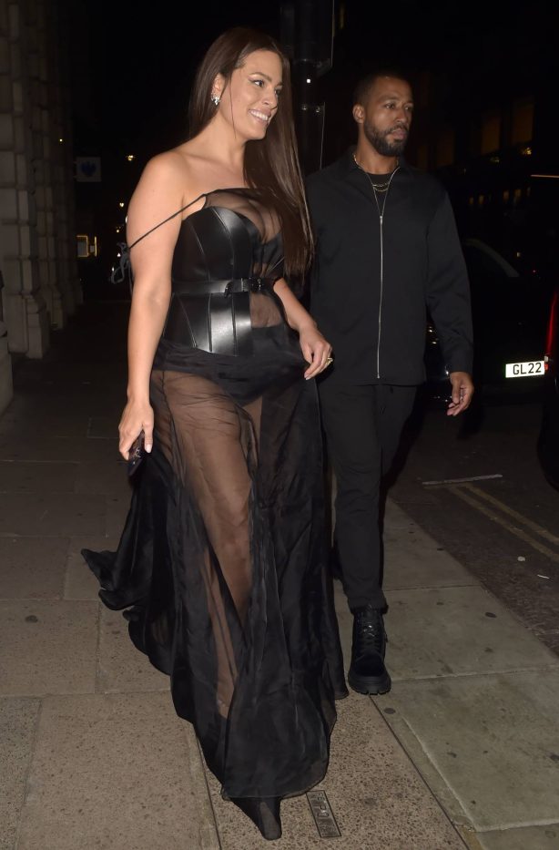 Ashley Graham - Attend Perfect Magazine X Valentine Party at One Mayfair for LFW 2023