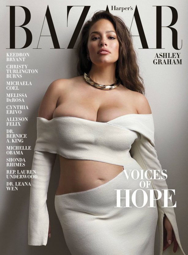 Ashley Graham - Harper's Bazaar US Cover (July 2020)