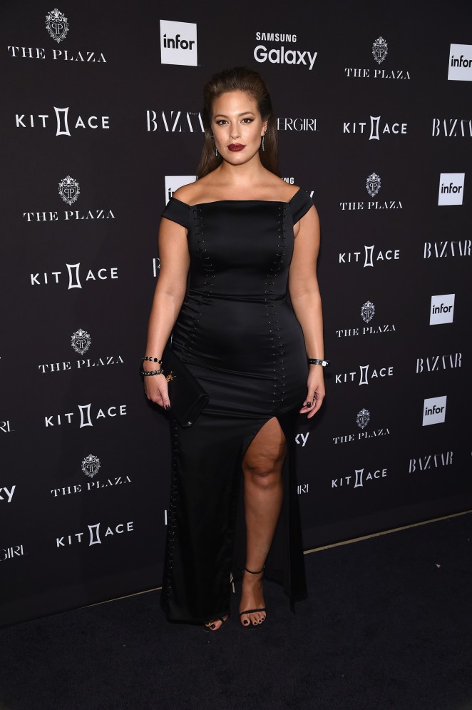 Ashley Graham - Harpers Bazaar ICONS Event in NY