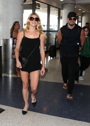 Ashley Greene and Paul Khoury at LAX Airport in Los Angeles