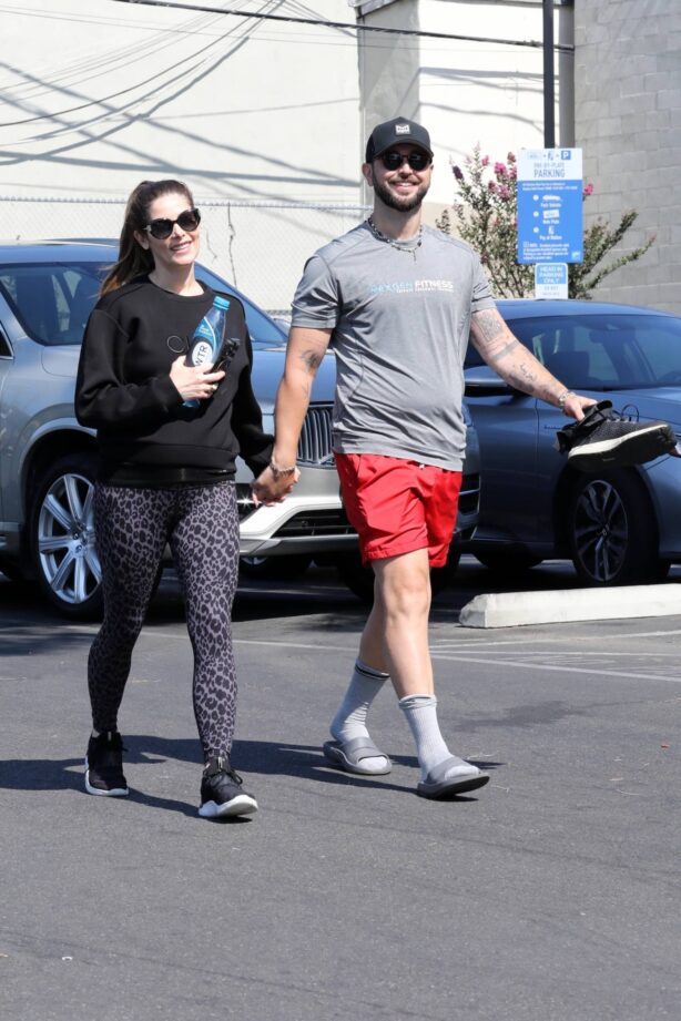 Ashley Greene - Continues to get her workout in Los Angeles