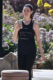 Ashley Greene - Finishing her workout in Beverly Hills