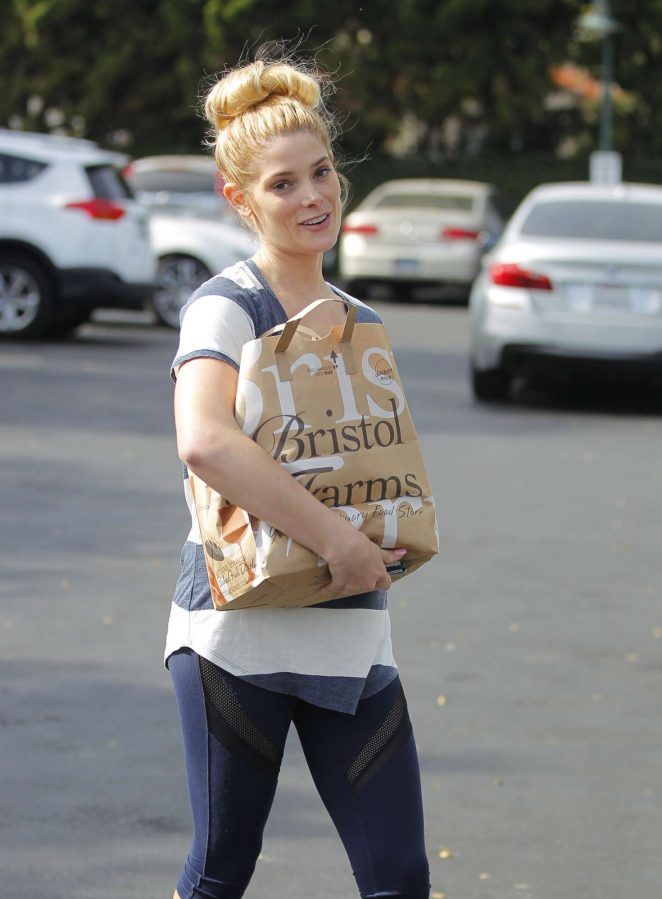 Ashley Greene - Grocery shopping in Beverly Hills