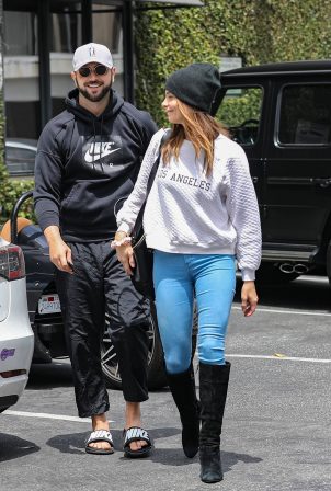 Ashley Greene has lunch with her husband Paul Khoury in Beverly Hills