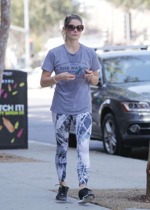 Ashley Greene - Leaves a workout in West Hollywood