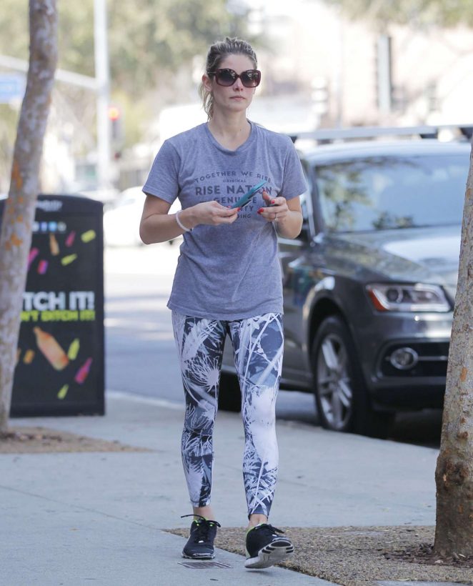 Ashley Greene - Leaves a workout in West Hollywood