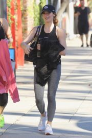 Ashley Greene - Leaves her yoga class in Studio City