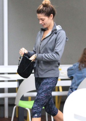 Ashley Greene Leaves the Gym in LA