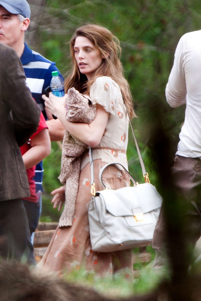 Ashley Greene - Filming 'In Dubious Battle' set in Atlanta