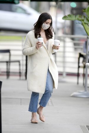 Ashley Greene - Out for a coffee in Los Angeles