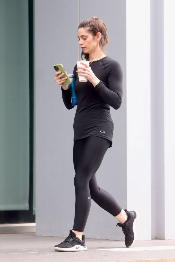 Ashley Greene - Seen after gym in Beverly Hills