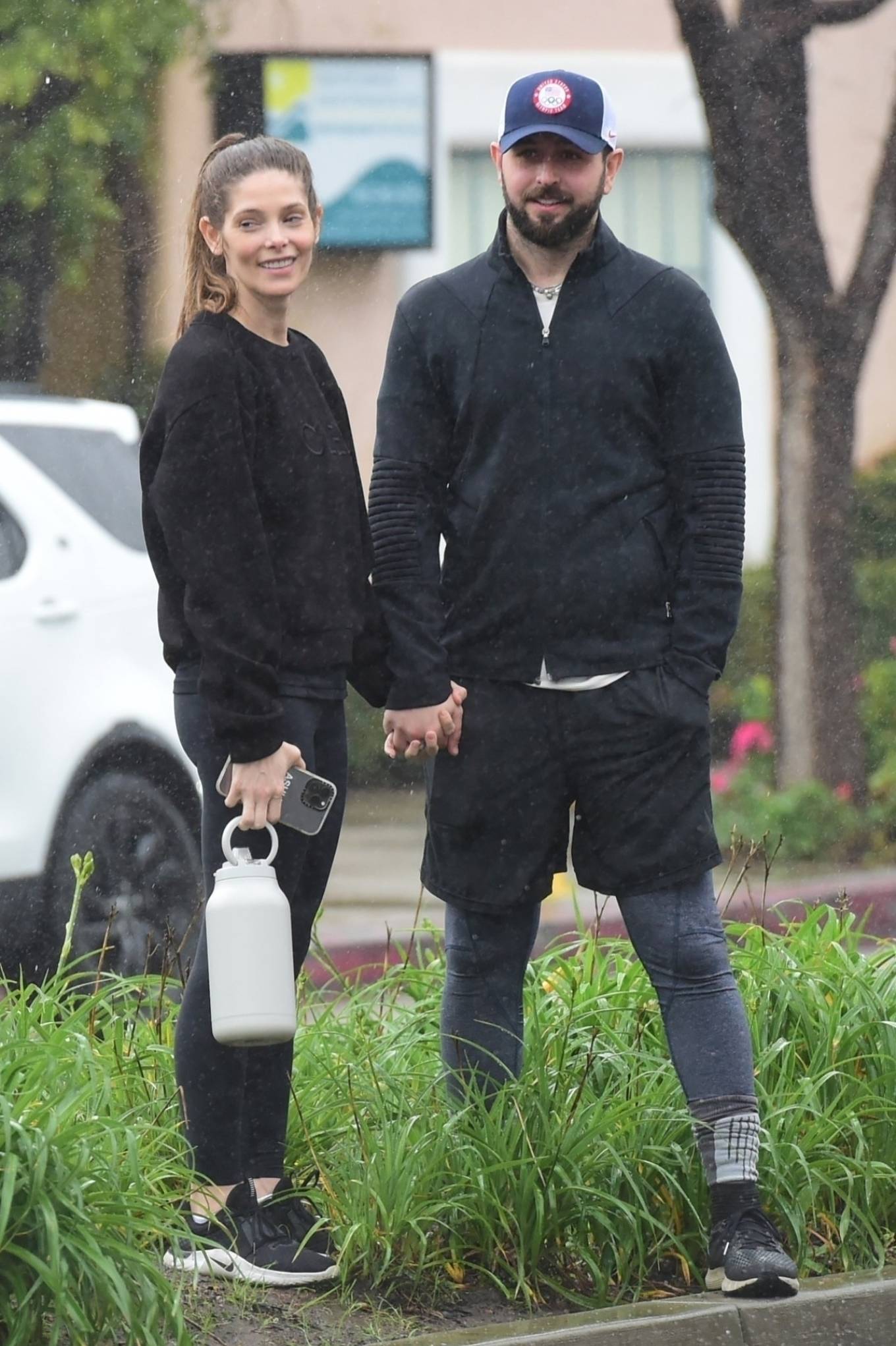 Ashley Greene 2023 : Ashley Greene – With Paul Khoury out for a workout together in Studio City-05