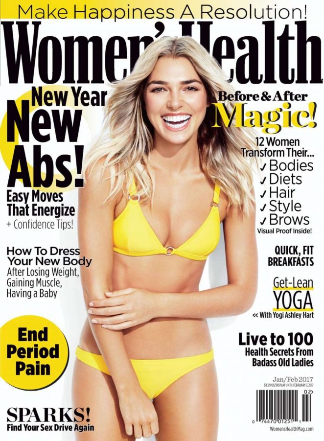 Ashley Hart - Women's Health US Magazine (January/February 2017)