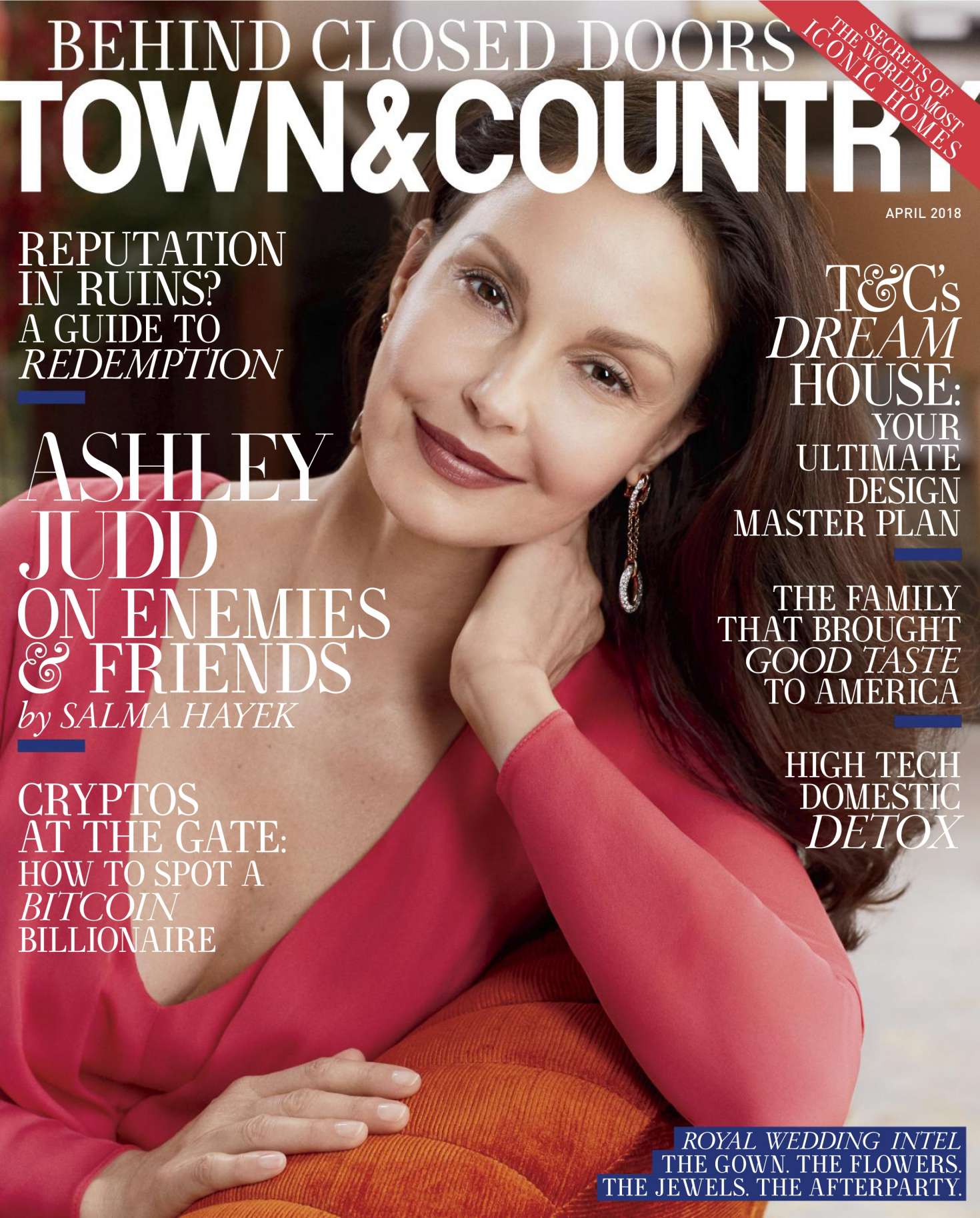 Ashley Judd 2018 : Ashley Judd: Town and Country US 2018 -02