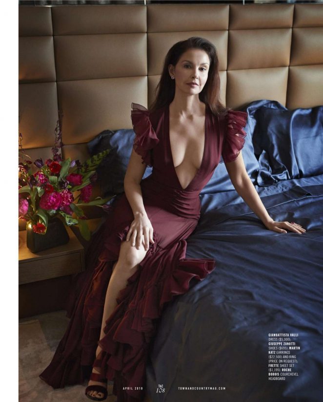 Ashley Judd - Town and Country US Magazine (April 2018)