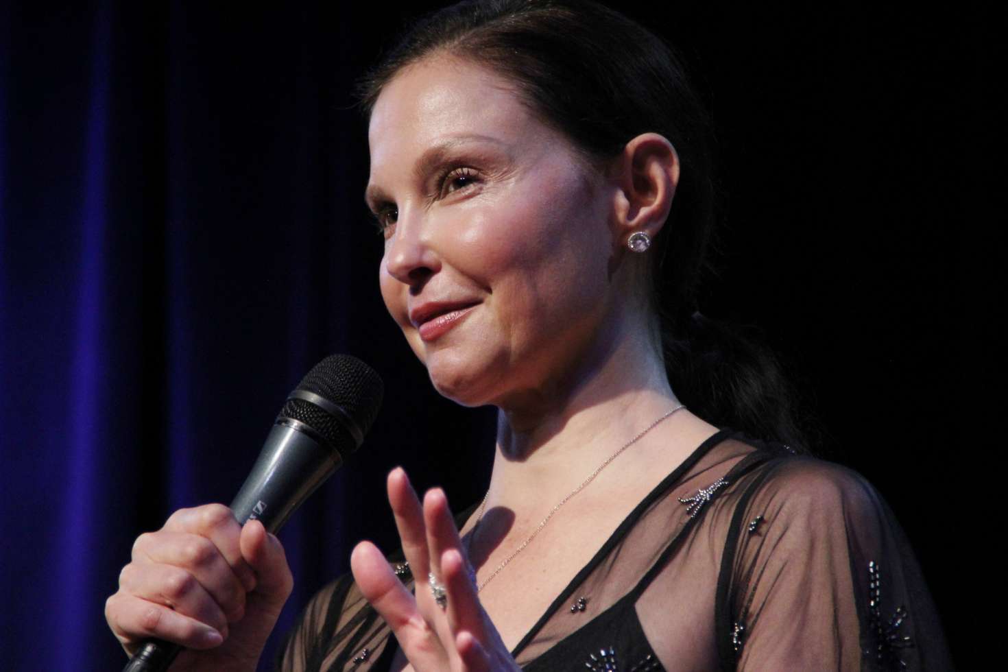 Ashley Judd 2018 : Ashley Judd: Violence of Prostitution Conference in Paris -05