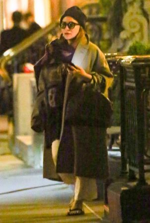 Ashley Olsen - On a night out in New York