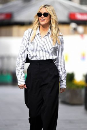 Ashley Roberts - Seen after the Heart Radio Breakfast show in London