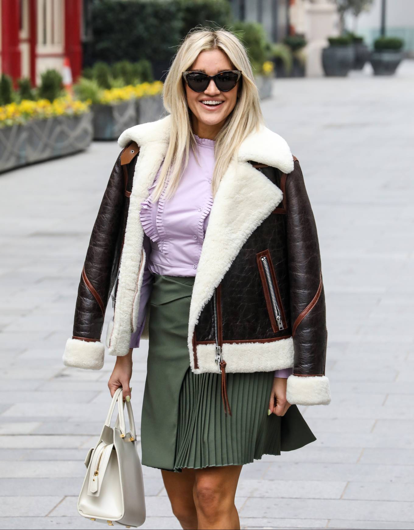 Ashley Roberts 2021 : Ashley Roberts – Spotted after the Heart Radio Breakfast Show in London-07