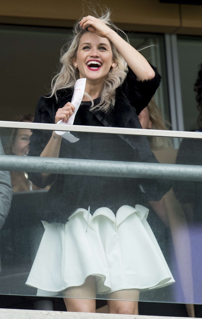Ashley Roberts - The Prince's Countryside Fund Raceday in London
