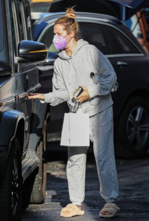 Ashley Tisdale - Appearance at a skin care clinic in Beverly Hills