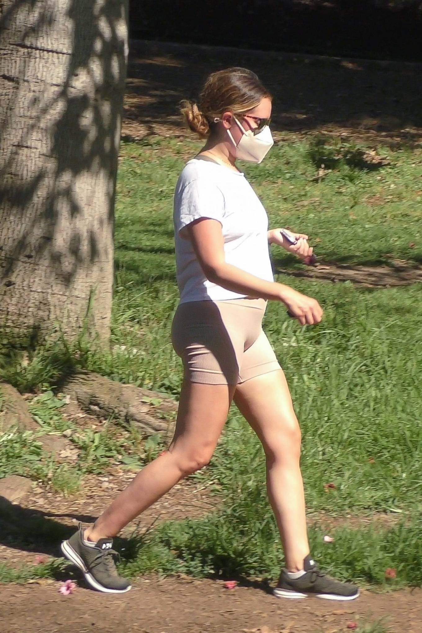 Ashley Tisdale 2021 : Ashley Tisdale – Hike candids at Griffith Park in Los Feliz-13