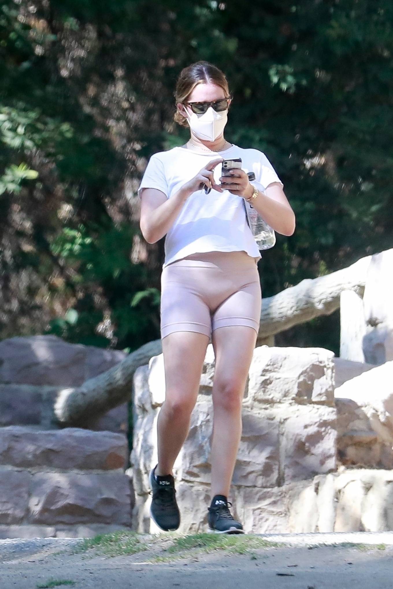 Ashley Tisdale 2021 : Ashley Tisdale – Hike candids at Griffith Park in Los Feliz-14