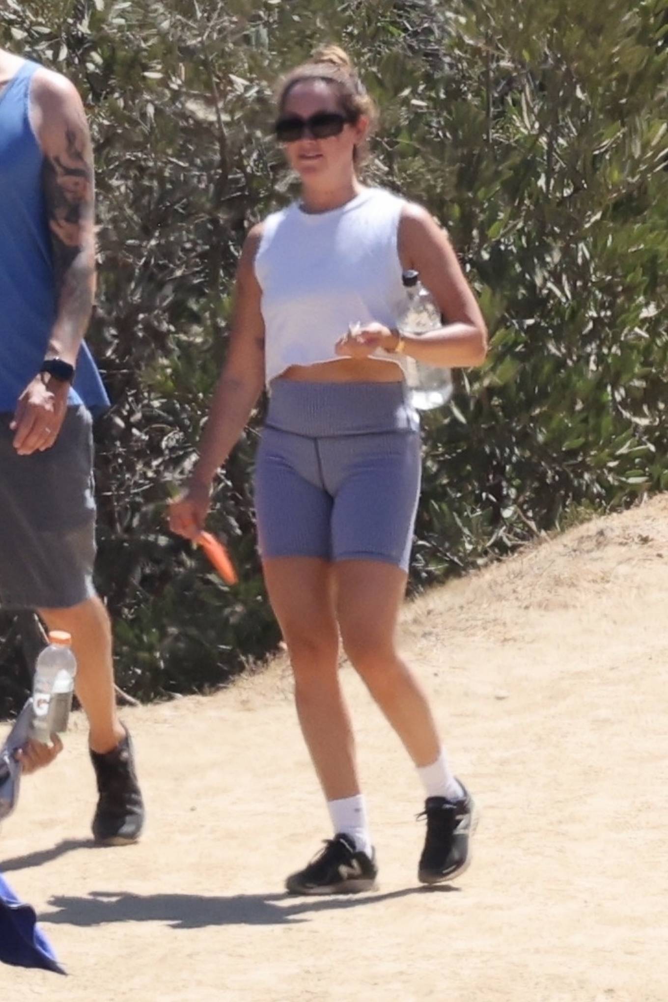 Ashley Tisdale - Hiking around the Santa Monica mountains