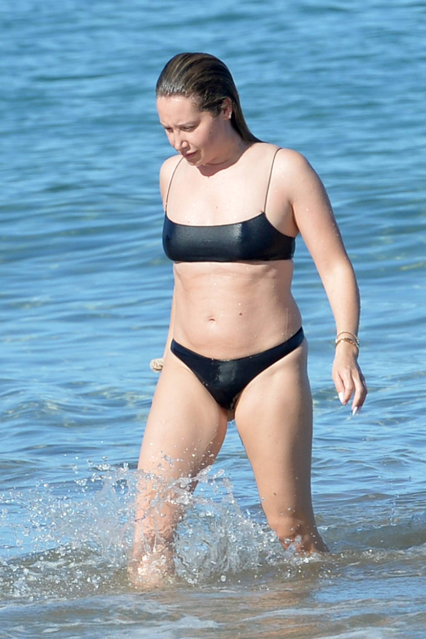 Ashley Tisdale 2023 : Ashley Tisdale – In a bikini at the beach in Maui-10