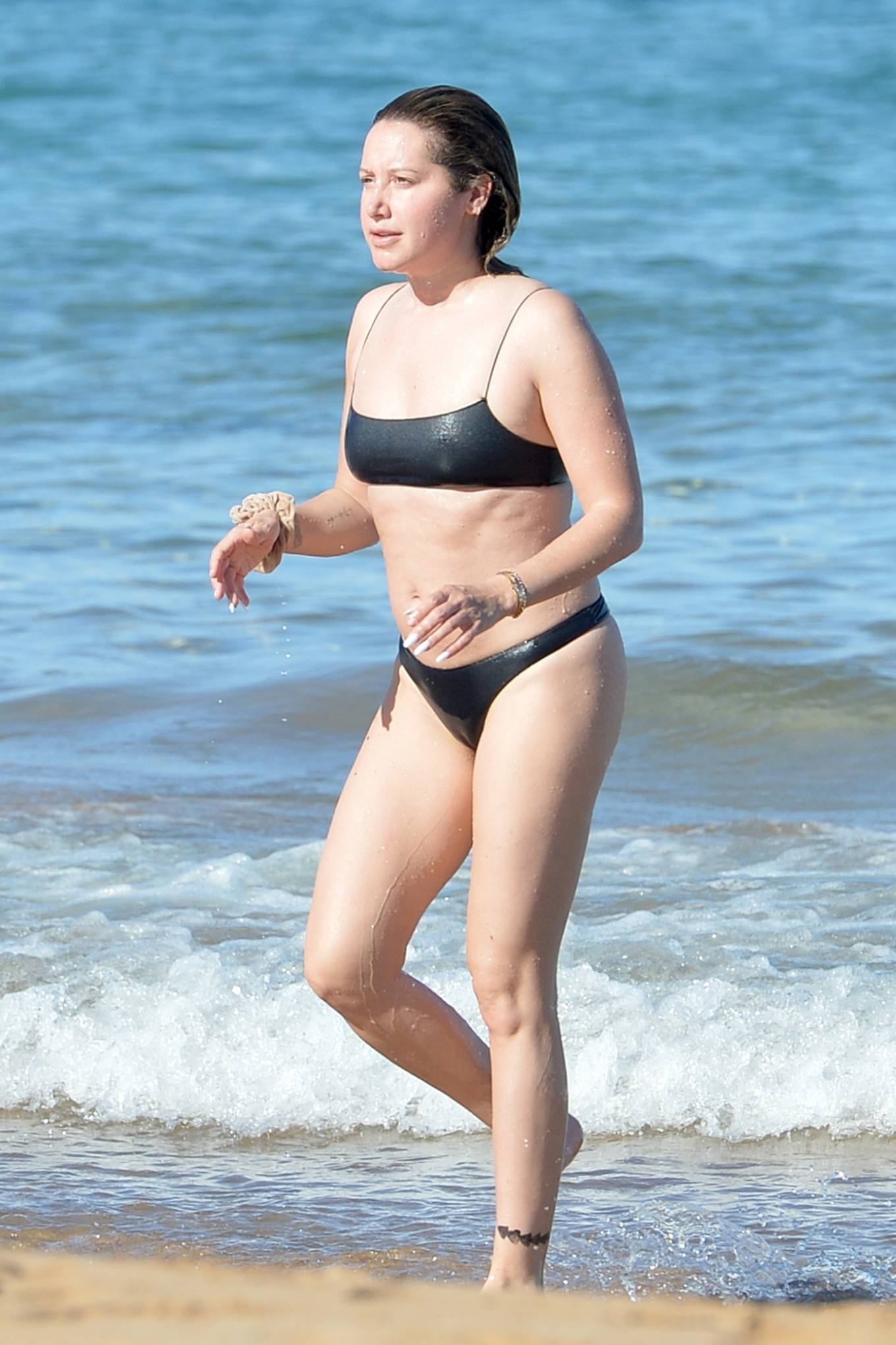 Ashley Tisdale 2023 : Ashley Tisdale – In a bikini at the beach in Maui-11