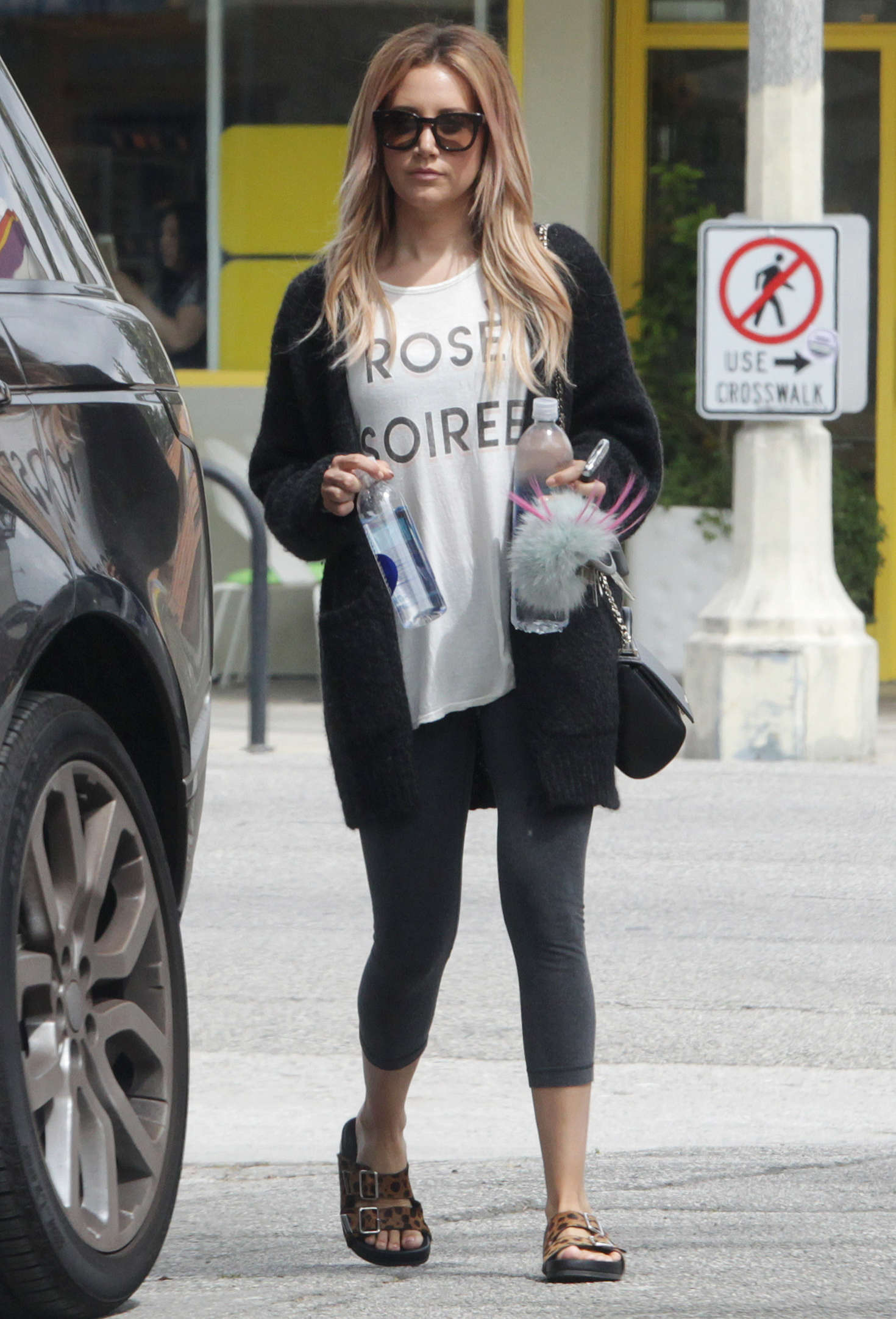 Ashley Tisdale in Tights -04 | GotCeleb