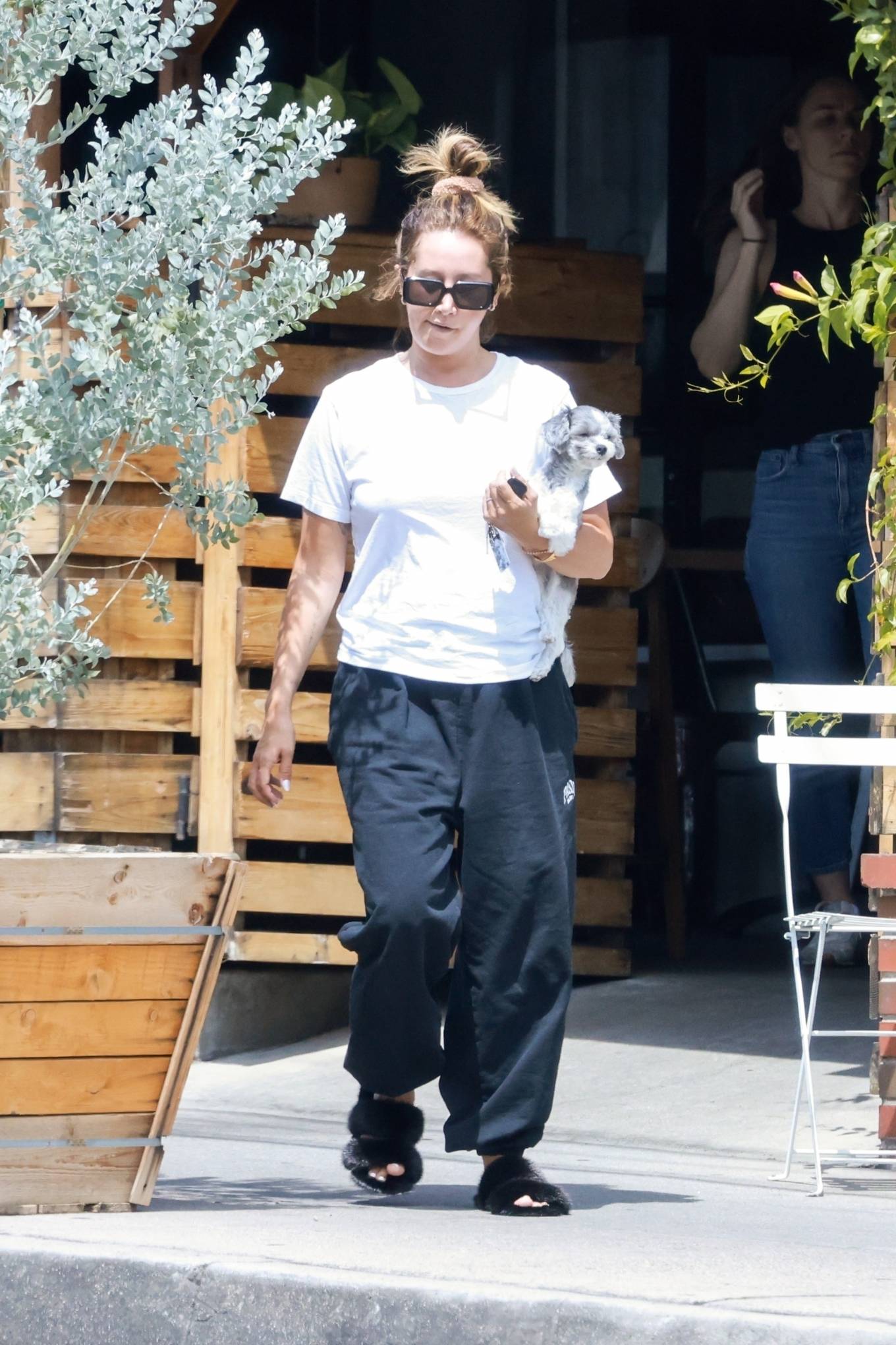 Ashley Tisdale - On a lunch with friends at the All Time restaurant in Los Feliz